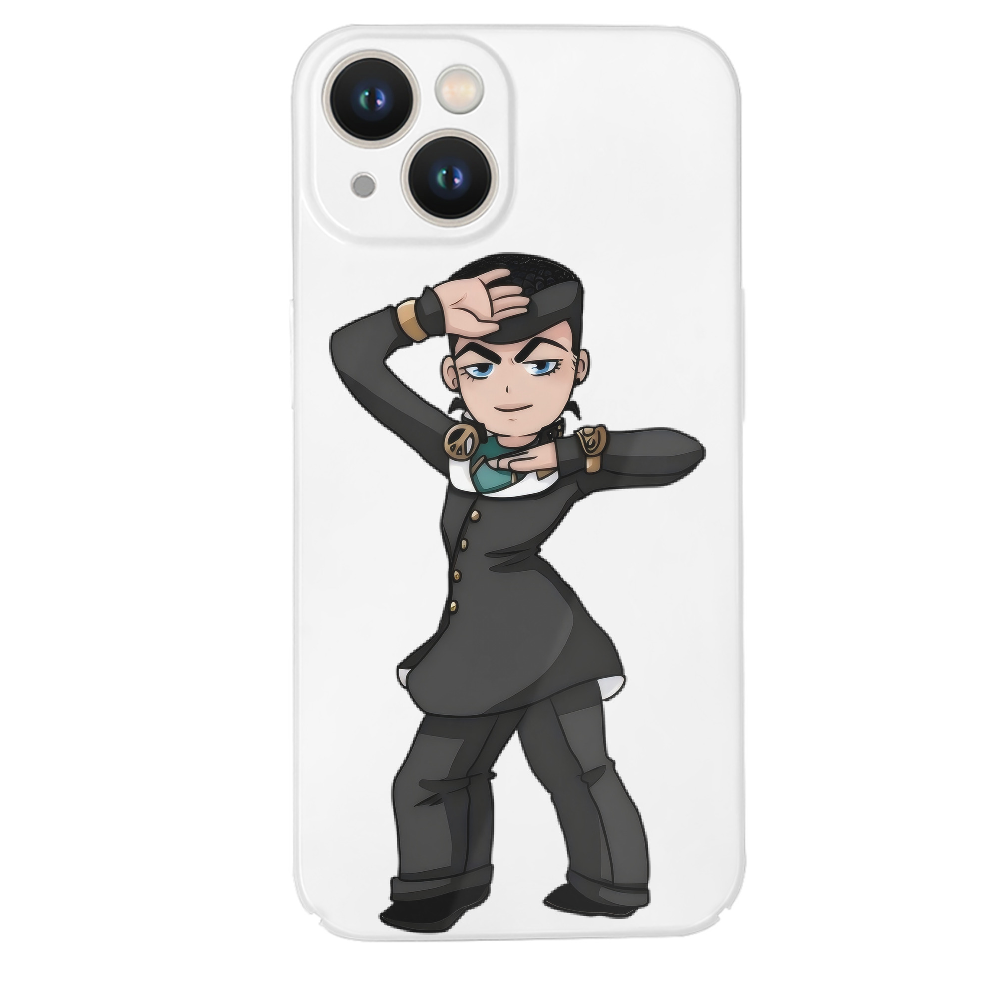 （画像用） ジョジョの奇妙な冒険 ひがしかた じょうすけ JoJo's Bizarre Adventure Higashikata Josuke 【iPhone 14シリーズ対応】ハードケース